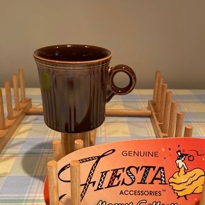 Fiestaware mug in chocolate. Perfect condition. Never used